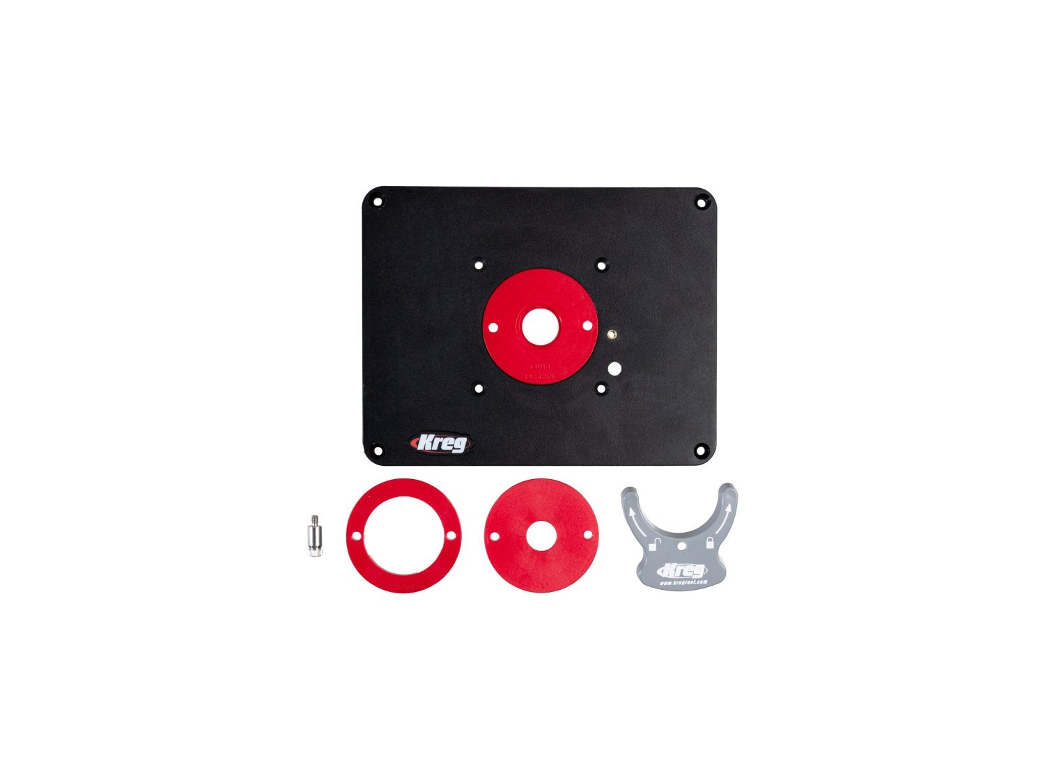 Precision Router Table Insert Plate - Predrilled for Kreg (PRS4040)