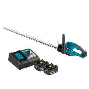 Makita XHU10Z 18V LXT Lithium-Ion Cordless 24" Hedge Trimmer w/ (2) 4.0Ah Battery Starter Kit