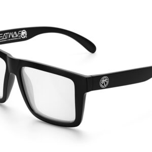 Heat Wave XL VISE Z87 Black Frame Clear Lens Sunglasses