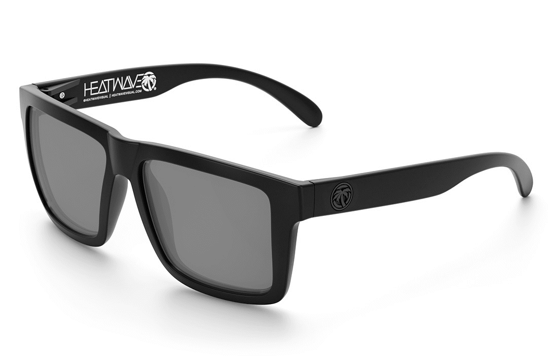 Heat Wave XL VISE Z87 Black Frame SUPER Photochromic Lens Sunglasses