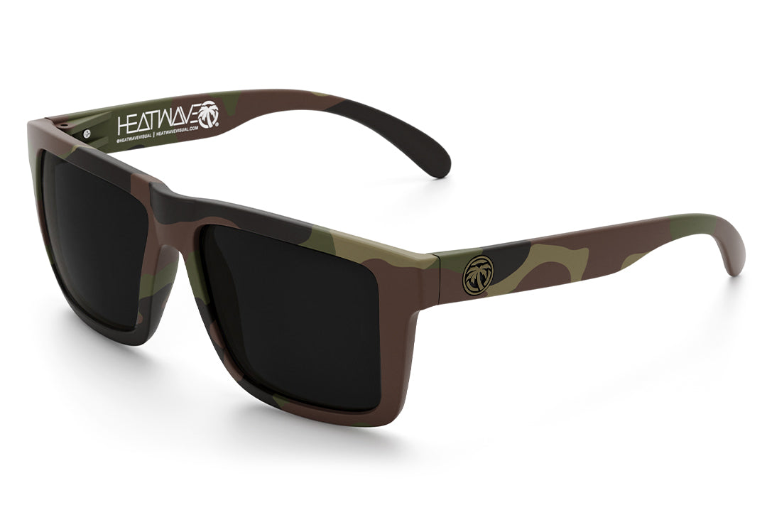 Heat Wave XL VISE Z87 Fleck Camo Sunglasses