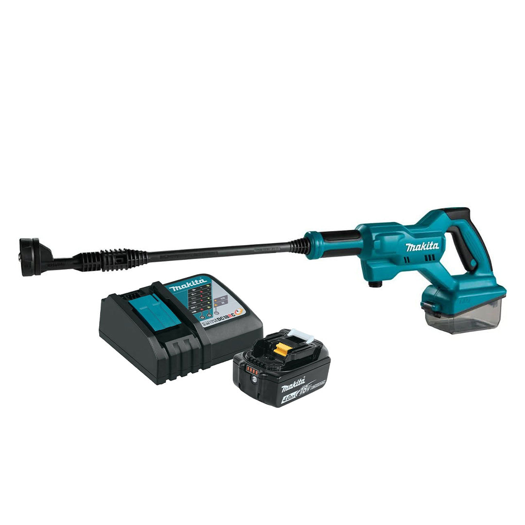 Makita XWH02Z 18V LXT Cordless 320 PSI 0.7 GPM Power Cleaner 4.0Ah Kit