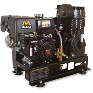 Mi-T-M ABS-13H-B Base Mount Two Stage Gasoline Air Compressor