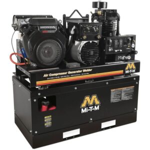 Mi-T-M AGW-SH22-20M 20-Gallon Two Stage Gasoline Air Compressor/Generator/Welder Combination