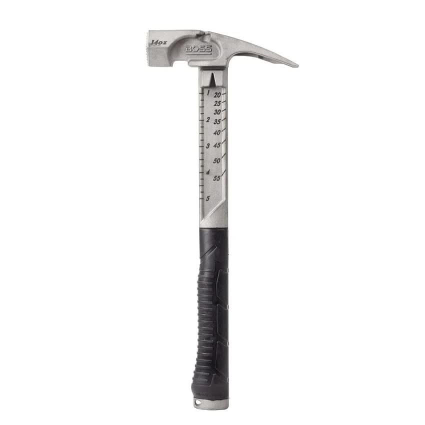 Boss Hammers BHPPS14TIM 14 oz. Pro Plus Titanium Milled Face Hammer