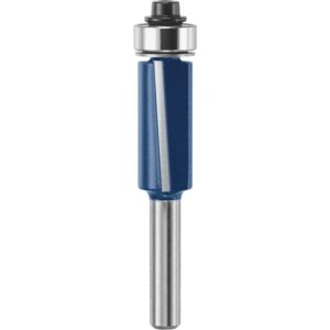 Bosch 85266M 1/2 In. x 1 In. Carbide Tipped 2-Flute Flush Trim Router Bit