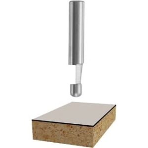 Bosch 85286 7-Degree x 1/4 In. Solid Carbide 1-Flute Bevel Trim Router Bit
