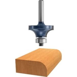 Bosch 85294M 1/4 In. x 1/2 In. Carbide Tipped Roundover Router Bit