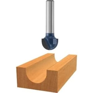 Bosch 85446M 1/4 In. x 1/2 In. Carbide Tipped Core Box Router Bit