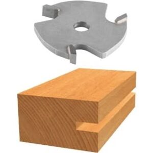 Bosch 85610M 1/4 In. Carbide Tipped 3-Wing Slotting Cutter Router Bit