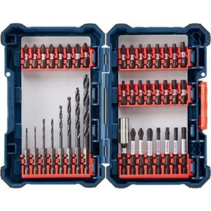 Bosch DDMS40 40-Piece Impact Tough Drill Drive Custom Case System Set