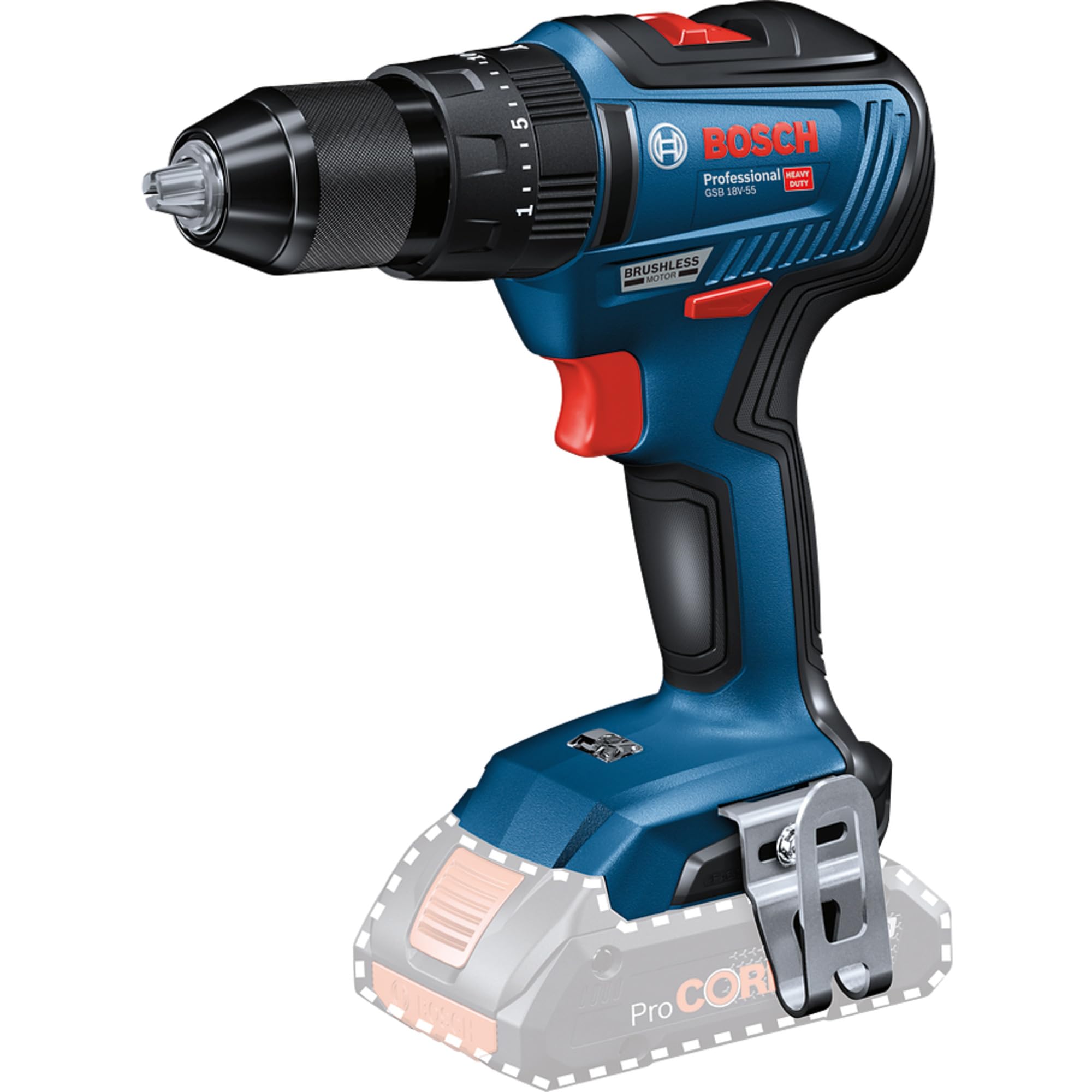 Bosch Professional 18V GSB 18V-55 Combi Drill