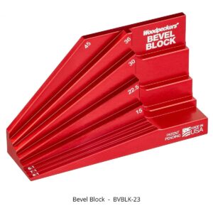 Woodpeckers BVLBLK-23 Bevel Block