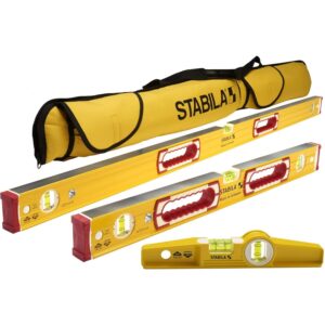 Stabila 48375 Classic 3-Piece Spirit Level Set Type 196