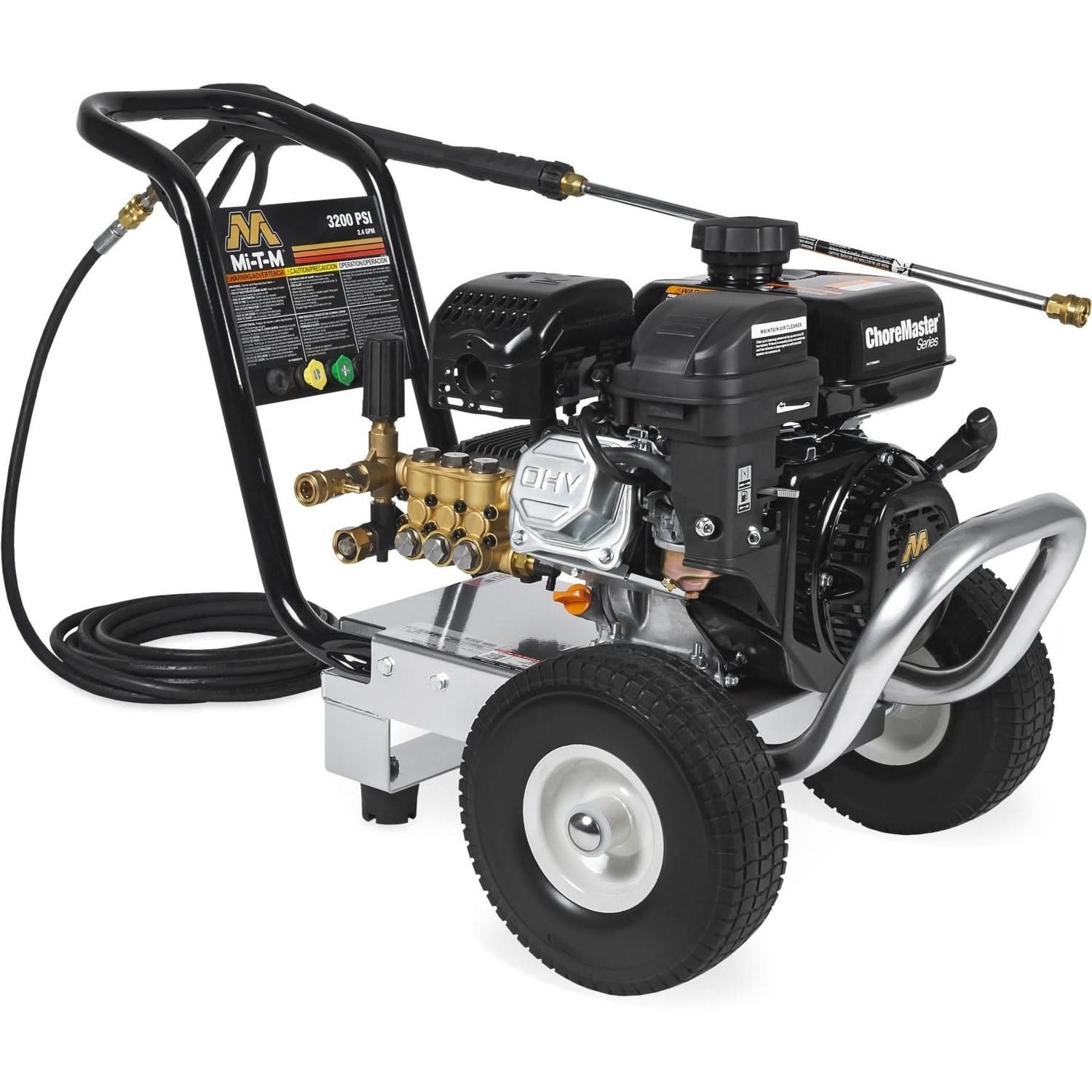 Mi-T-M CM-3200-0MMB ChoreMaster Series 3200 PSI Gasoline Direct Drive Cold Water Pressure Washer