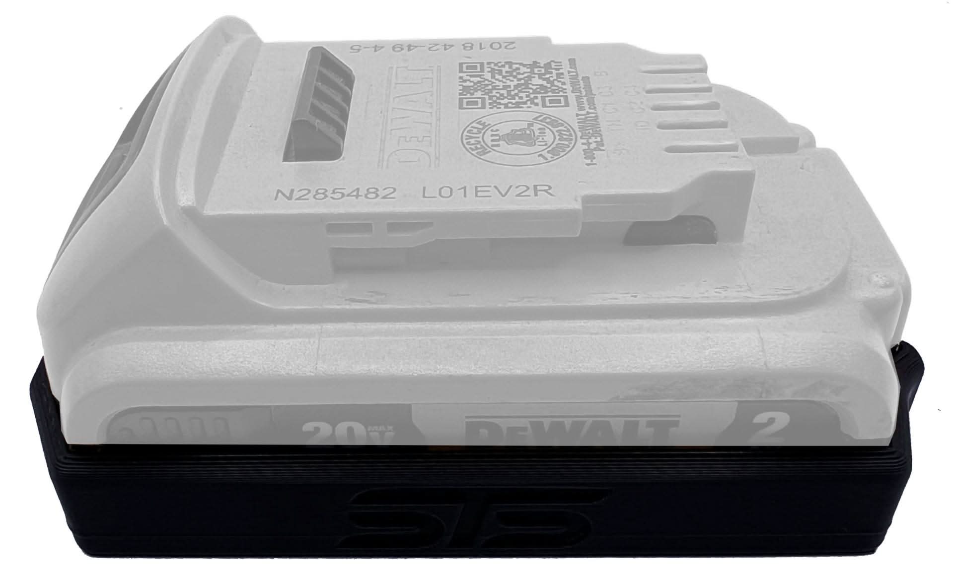 STS Auto Design DWDC201 DeWalt 20V DCB201/DCB203 Battery Magnetic Cover