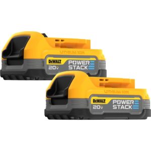 DEWALT DCBP034-2 20V MAX POWERSTACK Compact Battery 2-Pack