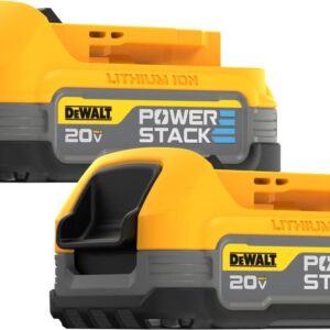DEWALT DCBP034-2 20V MAX* DEWALT POWERSTACK Compact 2-Pack Batteries (PROMO)