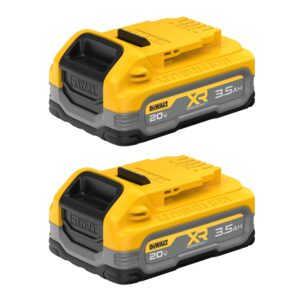 DeWalt DCBP320-2 20V MAX XR POWERSTACK 3.5Ah Battery 2-Pack