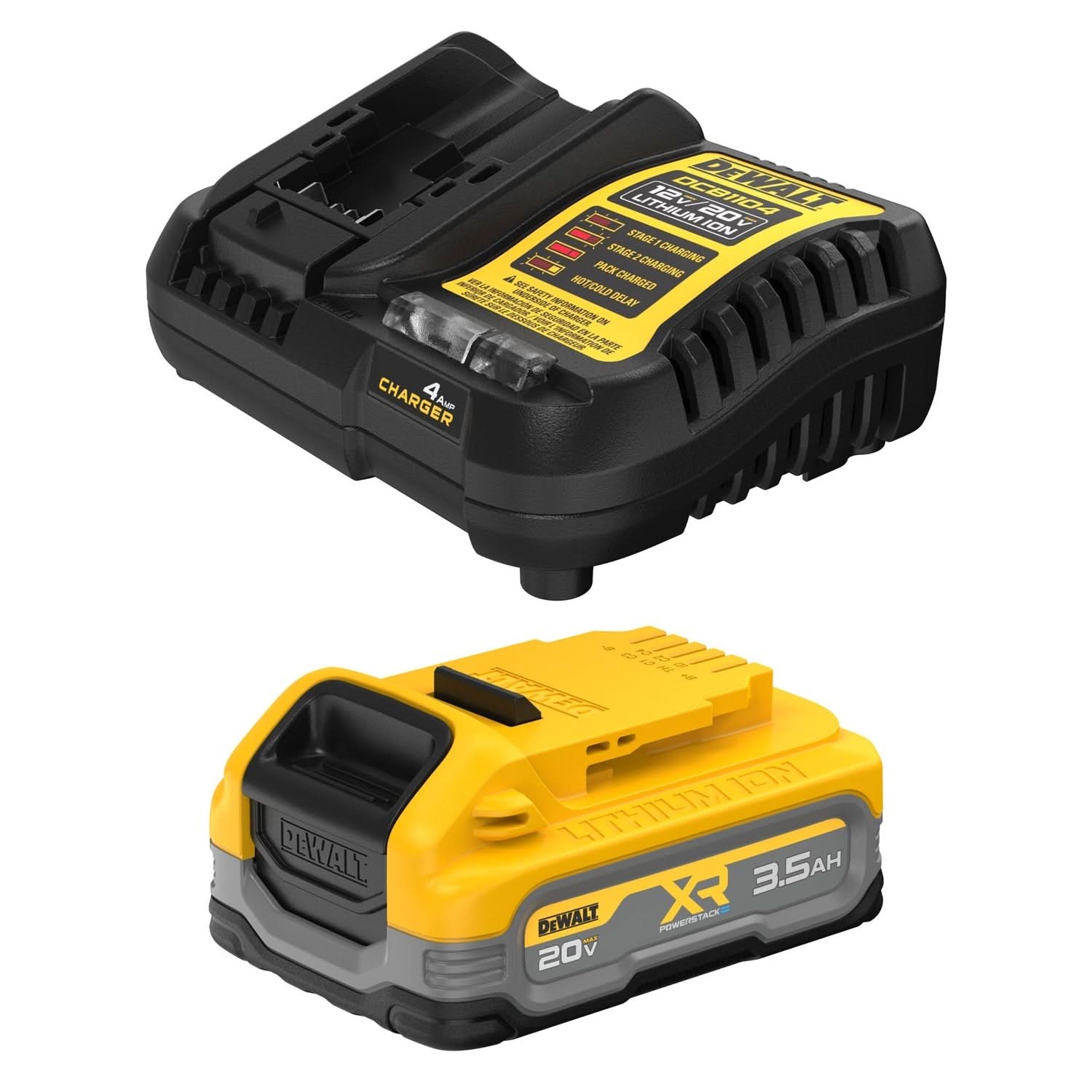DeWalt DCBP320C 20V MAX XR POWERSTACK 3.5Ah Battery & Charger Starter Kit (PROMO)