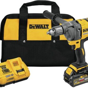 DeWalt DCD130T1 FlexVOLT 60V Max Mixer / Drill With E-Clutch System 6.0Ah Kit