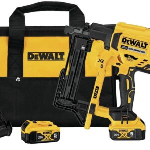 DeWALT DCFS950P2 20V MAX XR Brushless 9-Gauge Fencing Stapler 5.0Ah Kit