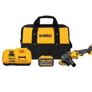 DeWalt DCG418X2 FLEXVOLT 60V MAX Brushless 4-1/2 in. - 6 in. Cordless Grinder 9.0Ah Kit