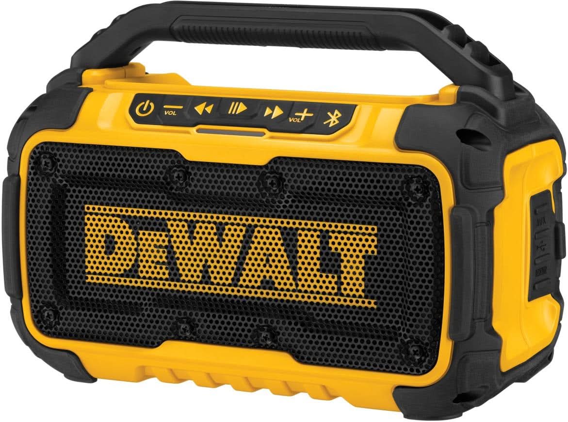 DeWalt DCR010 Corded/12V/20V Max Jobsite Bluetooth Speaker (PROMO)