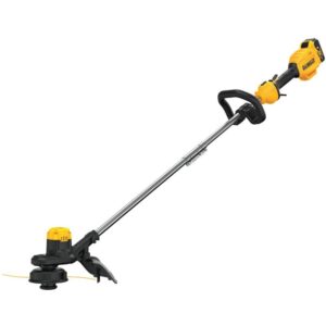 DEWALT 20V MAX 13-in. Cordless Straight String Trimmer 4.0Ah Kit with Battery and Charger (DCST925M1)