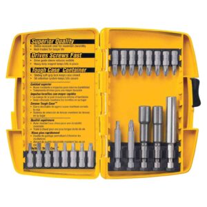 Dewalt DW2161 21-Piece Screwdriving Set With Tough Case