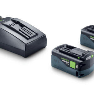 Festool 18V 5.0Ah Battery 2-Pack and TCL 6 Charger Energy Set (578742)