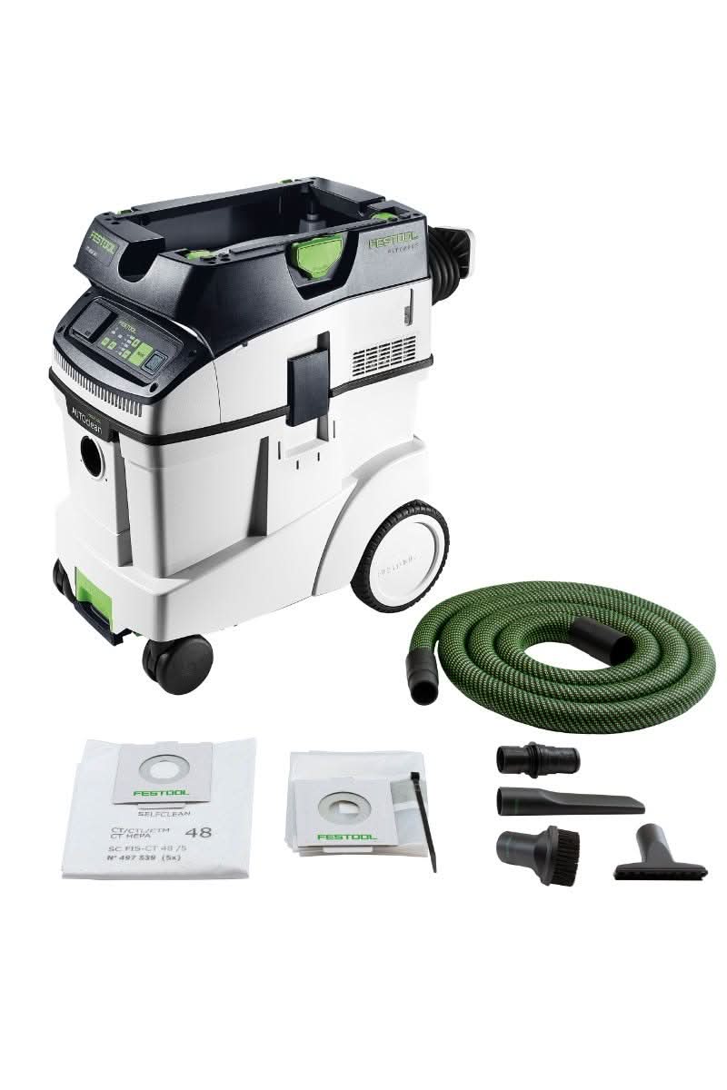 Festool 577876 CLEANTEC CT 48 EI AC AutoClean HEPA Bluetooth Dust Extractor