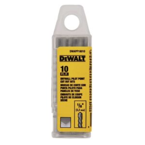 Dewalt DWAPP18010 1/8 Pilot Point - 10-Pack