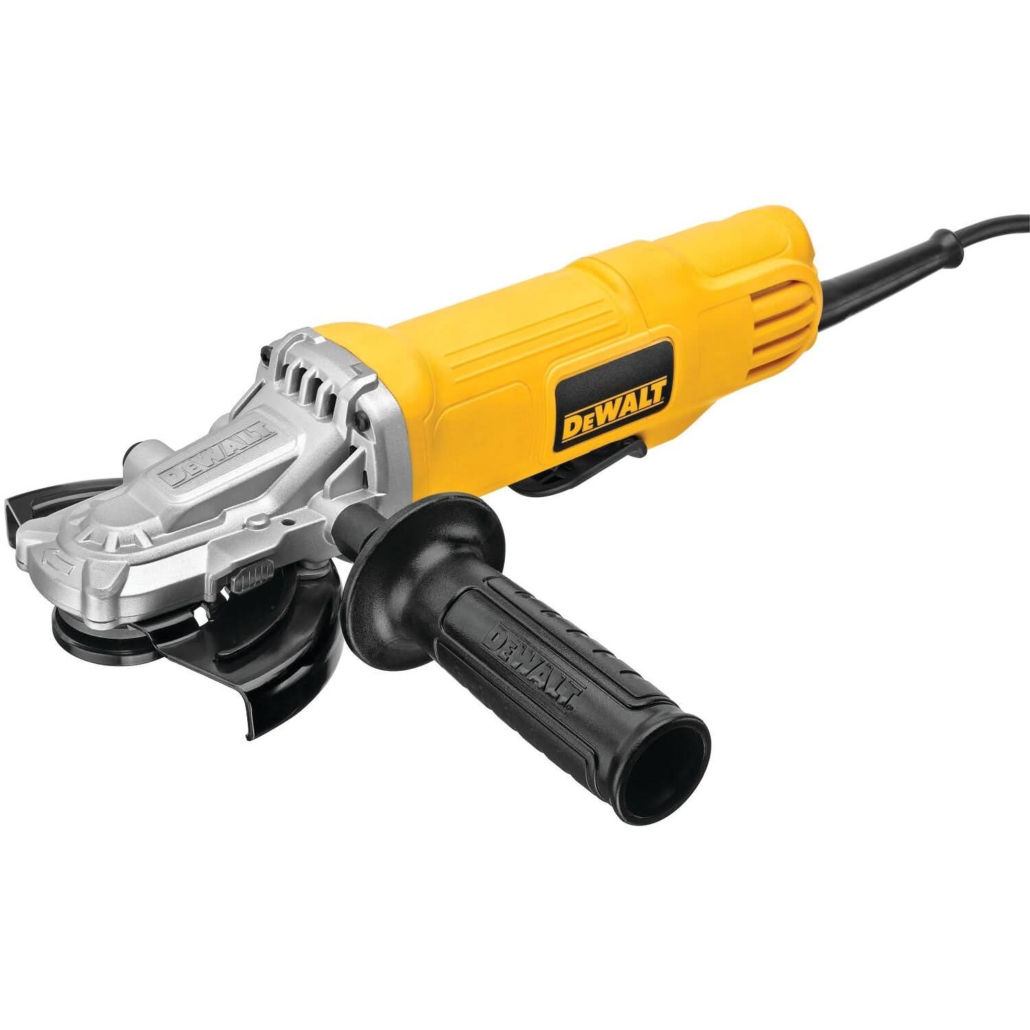 DeWalt DWE4120FN Corded 4-1/2 IN. - 5 IN. Flat Head Paddle Switch Small Angle Grinder with No Lock-On
