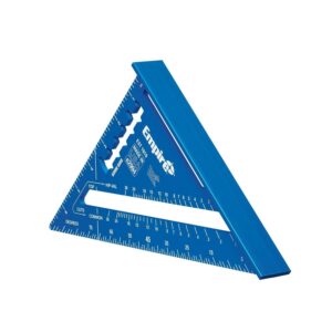 Empire E2994 7 in. Laser Etched Aluminum Rafter Square