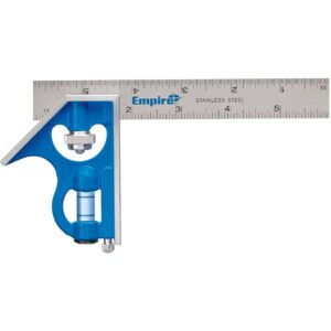 Empire E255 6-inch True Blue Combination Square