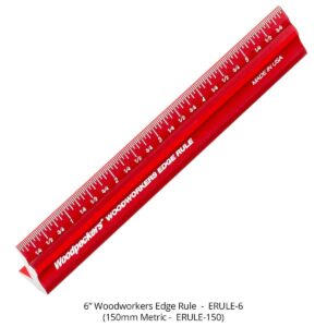 Woodpeckers ERULE-150 150mm Woodworkers Edge Rule