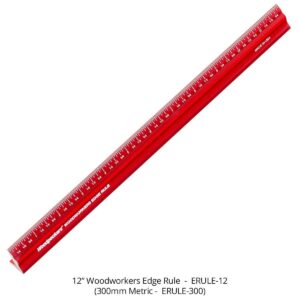 Woodpeckers ERULE-300 300mm Woodworkers Edge Rule