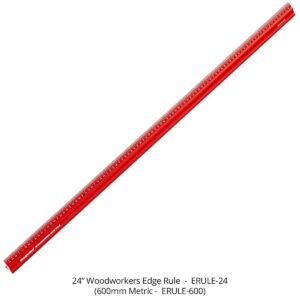 Woodpeckers ERULE-600 600mm Woodworkers Edge Rule