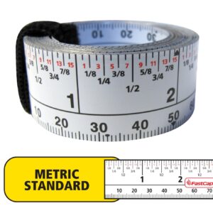 Fastcap Peel and Stick Tape Metric, 16-ft.
