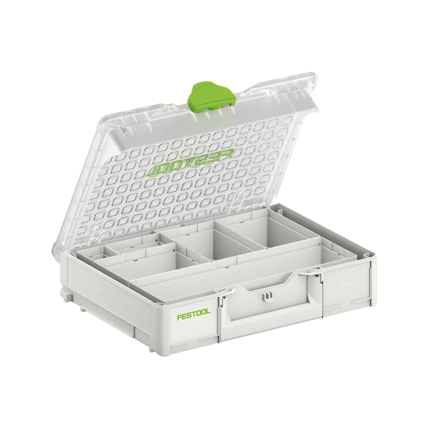 Festool 204854 Systainer3 Organizer M 89 with 6 Containers