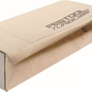 Festool 489128 Festool Turbo Dust Bag For Dts 400, Rts 400 And Ets 125 Sanders, 5 Pack