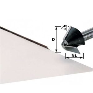 Festool 499799 45-Degree Chamfer Router Bit for MFK 700