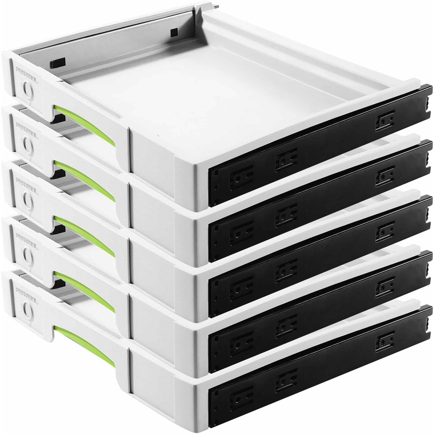 Festool 500767 SYS-AZ Drawer Set, 5-Pack