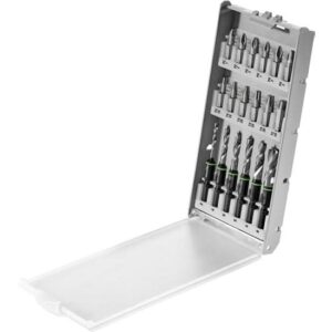 Festool 577779 18-Piece Drill and Driver Bit Cassette BKS SYS3 D3-8 K CE/W F