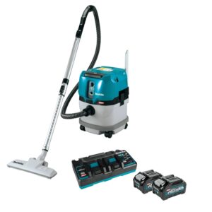 Makita GCV03PM 40V max XGT Brushless Cordless 4 Gallon Wet/Dry Dust Extractor/Vacuum Kit (4.0Ah)