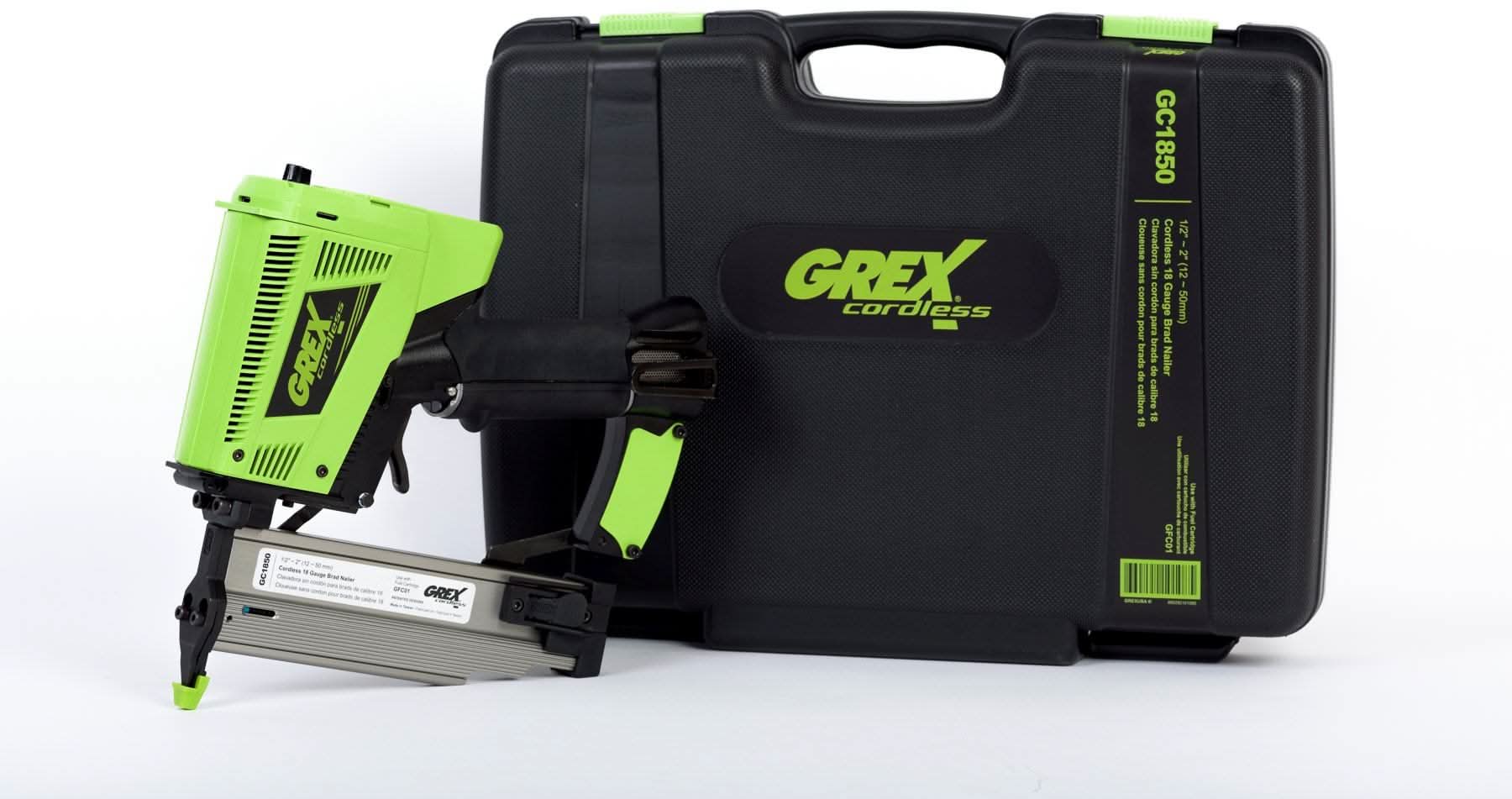 Grex GC1850 18ga Cordless 2" Finish Nailer