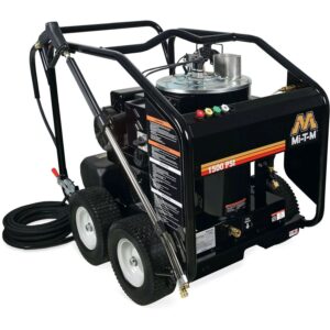 Mi-T-M HSE-1502-0MG10 HSE Series 1500 PSI Electric Direct Drive Hot Water Pressure Washer
