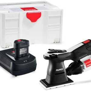 Rupes HSE73/BETA IBRID Orbital Sander 80x130mm w/ Charger and Batteries In Systainer