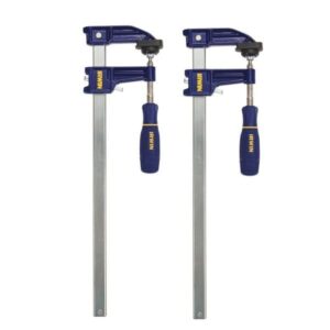 IRWIN IRHT83240 12 in. x 2-1/2 in. 600 lb. F-Clamp Set